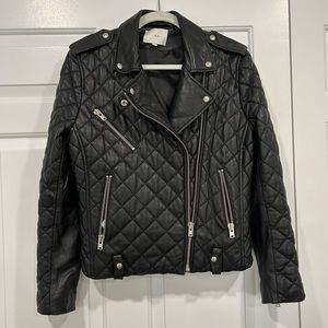 IRO Black Leather Jacket
